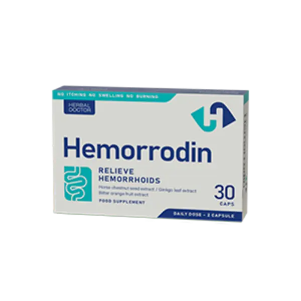 Hemorrhodin : suplemento natural para aliviar hemorroides