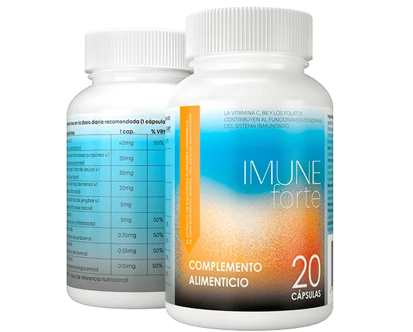 Imune Forte suplemento natural para fortalecer el sistema inmunológico y aumentar las defensas